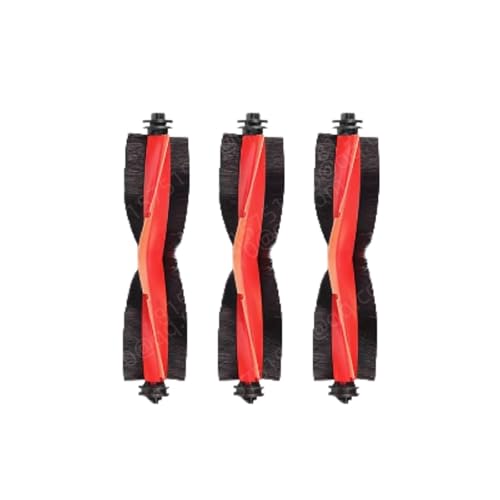 Kompatibel mit Xiaomi Roboterstaubsauger D109GL / X20 Max Teile Zubehör Wischtuch Staubbeutel Hauptbürste Seitenbürste Hepa-Filter Ersatz(Roll brush-3PCS) von Licipe