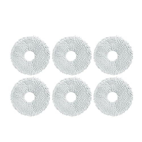 Kompatibel mit Xiaomi Roboterstaubsauger X10+ / X10 Plus B101GL Ersatzteile Zubehör Hauptseitenbürste Hepa-Filter Staubbeutel Wischtuch(6 Mop) von Licipe