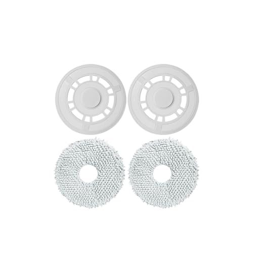 Kompatibel mit Xiaomi Roboterstaubsauger X10+ / X10 Plus B101GL Ersatzteile Zubehör Hauptseitenbürste Hepa-Filter Staubbeutel Wischtuch(Set G) von Licipe