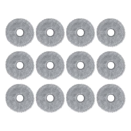 Kompatibel mit Xiaomi Roboterstaubsauger X20 Max / D109GL Staubsaugerteile Hauptrolle Seitenbürste Hepa-Filter Wischtuch Staubbeutel(Plum) von Licipe