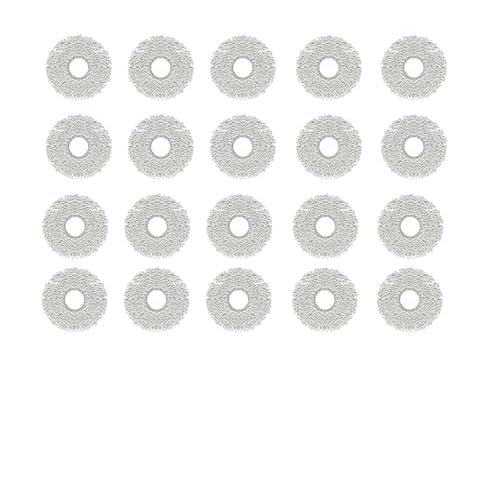 Kompatibel mit Xiaomi Roboterstaubsauger X20 Plus/ X20+/X10+ / X10 Plus Ersatzteile Zubehör Hauptseitenbürste Wischtuch Staubbeutel Filter(SET10) von Licipe