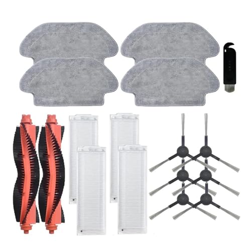 Roller Seite Pinsel Hepa Filter Mopp Tuch Ersatz Kompatibel Mit Karcher RCV 3 Roboter Staubsauger Ersatzteile Werkzeug Pinsel Zubehör - AliExpress 6(Set10) von Licipe