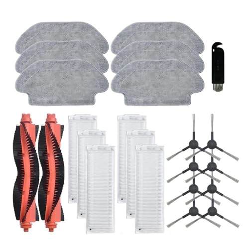 Roller Seite Pinsel Hepa Filter Mopp Tuch Ersatz Kompatibel Mit Karcher RCV 3 Roboter Staubsauger Ersatzteile Werkzeug Pinsel Zubehör - AliExpress 6(Set11) von Licipe