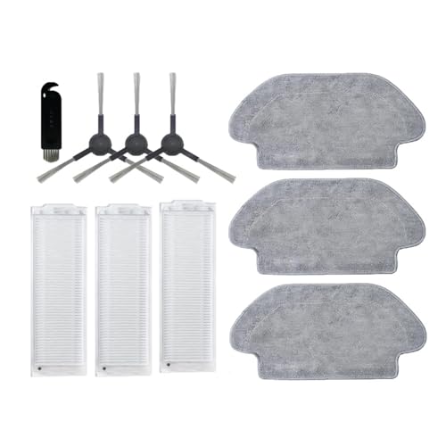 Roller Seite Pinsel Hepa Filter Mopp Tuch Ersatz Kompatibel Mit Karcher RCV 3 Roboter Staubsauger Ersatzteile Werkzeug Pinsel Zubehör - AliExpress 6(Set15) von Licipe