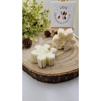 Schneeflocke Kerze von LicisDekomanufaktur