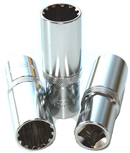 1/2"-Steck-Nuss Lang-Nuss Spline Einsatz für Knarre Ratsche SW 19mm Cr-V 1/2"-Steck-Nuss Lang-Nuss Spline Einsatz für Knarre Ratsche SW 19mm Cr-V von Licota