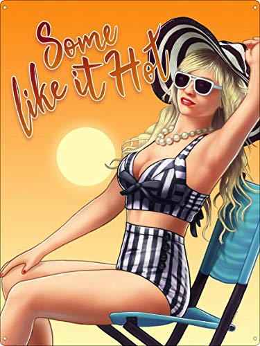 Blechschild "Some Like It", Wanddekoration, 30,5 x 20,3 cm Blechschild "Some Like It", Wanddekoration, 30,5 x 20,3 cm von Licpact