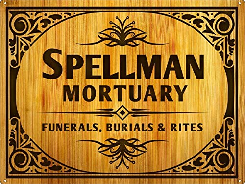 Licpact Blechschild Spellman Mortuary Licpact Blechschild Spellman Mortuary von Licpact