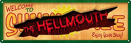 Licpact Blechschild Welcome to Sunnydale 40,6 x 10,2 cm Licpact Blechschild Welcome to Sunnydale 40,6 x 10,2 cm von Licpact