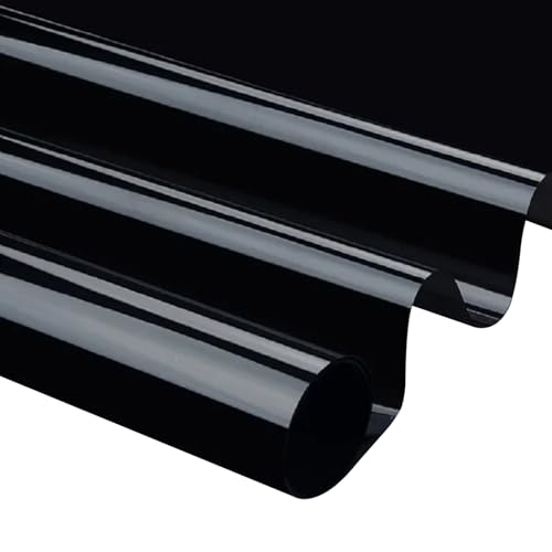 Fenster Datenschutzfilm, UV-Schutz Wärme blockiert Selbstklebende reflektierende Film für Home Office/ 16inch x 16ft von Licsaliwe
