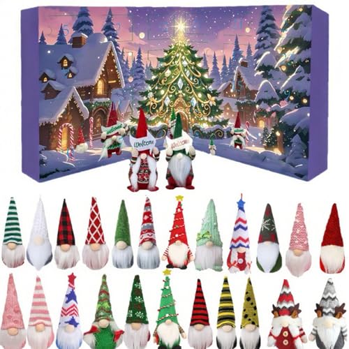 Gnome Adventskalender 2025, 24 -Tage -Countdown bis Weihnachten für Erwachsene Kinder, Holiday Decor Gnome Adventskalender 2025, 24 -Tage -Countdown bis Weihnachten für Erwachsene Kinder, Holiday Decor von Licsaliwe