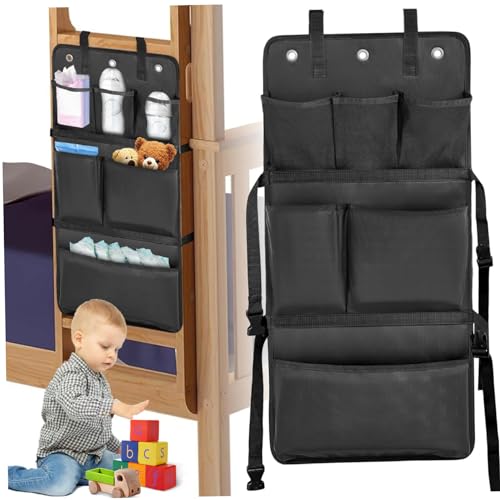 Leiterabdeckung für Etagenbetten 37, 8 x 80 cm Poolleiterabdeckung mit Aufbewahrungstaschen Zubehör zum Aufhängen von Etagenbetten um Kinder vor Klettern Stürzen und Ertrinken zu schützen von Licsaliwe