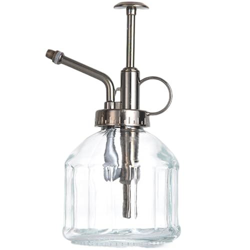 Licsaliwe 200 ml Vintage -Pflanze Mister Spray Flasche, Bronze -Top -Pumpen -Sprühgerät für Orchidee Sukkulente Zimmerpflanzen (Stil 1) von Licsaliwe