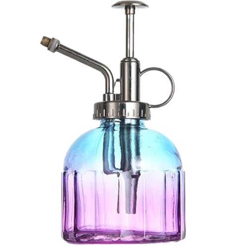 Licsaliwe 200 ml Vintage -Pflanze Mister Spray Flasche, Bronze -Top -Pumpen -Sprühgerät für Orchidee Sukkulente Zimmerpflanzen (Stil 2) von Licsaliwe