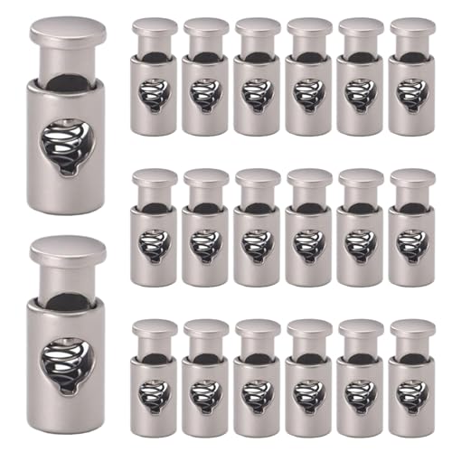 Licsaliwe BBQ-Spießklemme 20pcs, zylindrische Metallfeder Kabob-Spieß Schnallen, Nicht-Skid-Clips zum Grillen von Fleischgemüse Licsaliwe BBQ-Spießklemme 20pcs, zylindrische Metallfeder Kabob-Spieß Schnallen, Nicht-Skid-Clips zum Grillen von Fleischgemüse von Licsaliwe