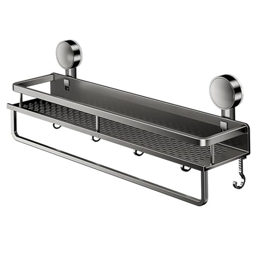 Licsaliwe Dusch-Caddy-Saugnapfbecher, große Kapazitäts-Wand-Regale mit Haken rostbriefe schnelle Entwässerung für Badezimmer Licsaliwe Dusch-Caddy-Saugnapfbecher, große Kapazitäts-Wand-Regale mit Haken rostbriefe schnelle Entwässerung für Badezimmer von Licsaliwe