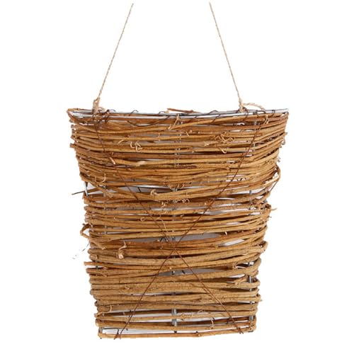 Licsaliwe Hängende Haustürkorb, Rattan belüfteter Pflanzer, Willow Decor für Innentür Dekoration im Freien Licsaliwe Hängende Haustürkorb, Rattan belüfteter Pflanzer, Willow Decor für Innentür Dekoration im Freien von Licsaliwe