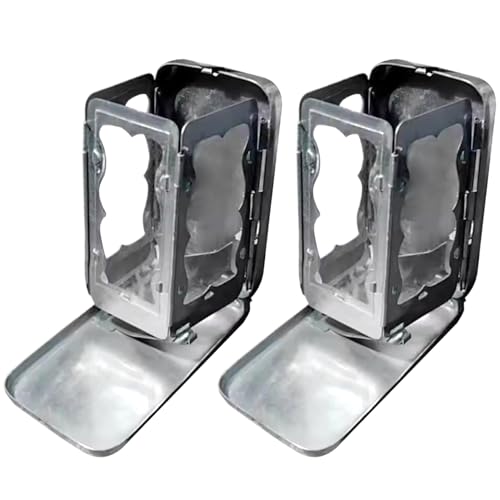 Licsaliwe Klapptasche Kerze Lantern, 2pcs tragbare Außenreisekerkerlampe mit Scharnier -Tür, Camping -Wander -Notlicht -Gadget Licsaliwe Klapptasche Kerze Lantern, 2pcs tragbare Außenreisekerkerlampe mit Scharnier -Tür, Camping -Wander -Notlicht -Gadget von Licsaliwe
