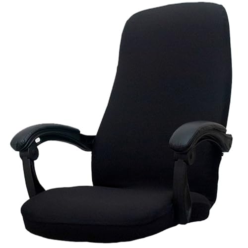 Licsaliwe Office Stuhl Cover, weicher universeller Schreibtischstuhlabdeckung mit Krawattenseil, waschbarer Gaming -Sitz, Fit rotieren von Licsaliwe