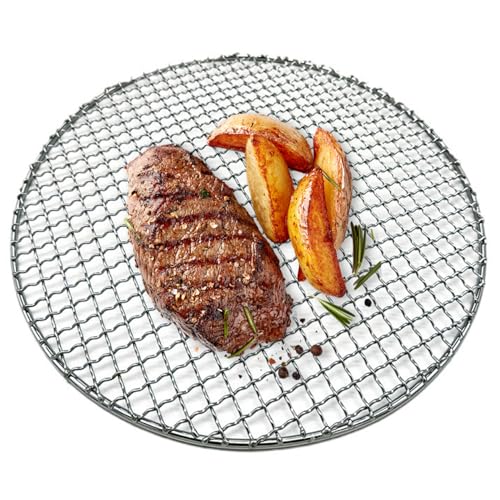 Licsaliwe Runder Grillrost 11 Zoll, schweres Edelstahl -Lebensmittelgrillnetz für Grillnetz für den Außengrill -Austausch Licsaliwe Runder Grillrost 11 Zoll, schweres Edelstahl -Lebensmittelgrillnetz für Grillnetz für den Außengrill -Austausch von Licsaliwe