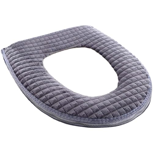 Licsaliwe Toilettensitzkissen, weich bequem Dicker, Abnehmbarer waschbarer Abdeckung für Heimatbadezimmer/ 15x17 Zoll von Licsaliwe