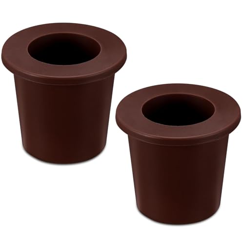Silikon-Regenaden-Lochring, 2pcs Einsatz für 2-2, 5-Zoll-Terrassentisch, Flexibler Austausch von Licsaliwe