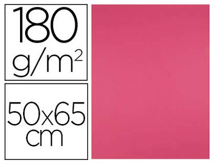 Liderpapel CX63 Karton, 50 x 65 cm, Fuchsia, 25 Stück von Liderpapel