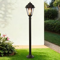 Stehlampe Garten 100 cm Messing Rostbraun Rustikal von Lido Light Fixture Man. LTD