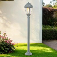 Wegeleuchte Messing in Grau 100 cm E27 Rustikal E27 von Lido Light Fixture Man. LTD