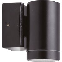 Außenwandleuchte Echt-Messing GU10 IP64 10 cm hoch Schwarz Außenwandleuchte Echt-Messing GU10 IP64 10 cm hoch Schwarz von Lido
