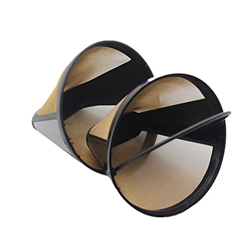 Lidylinashop Handfilter Dauerfilter Kaffee GrößE 4 Eine Tasse Kaffee Filter Wiederverwendbare Kaffee Filter Drip Kaffee Gießen Über Kaffee Filter 2PCS,One Size Lidylinashop Handfilter Dauerfilter Kaffee GrößE 4 Eine Tasse Kaffee Filter Wiederverwendbare Kaffee Filter Drip Kaffee Gießen Über Kaffee Filter 2PCS,One Size von Lidylinashop