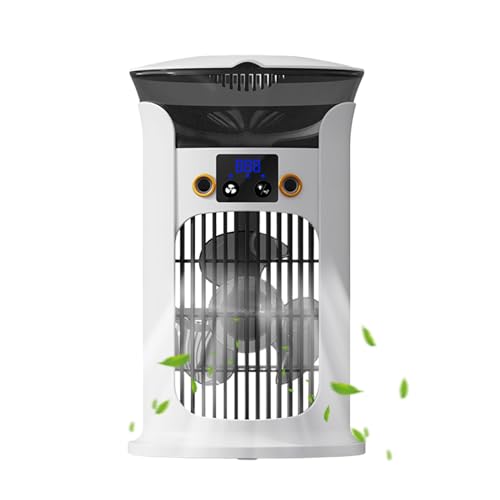 Lieawy Luftkühler,Luftbefeuchtender Tischventilator - Kühlgerät Mit 3 Geschwindigkeitsstufen Und LED-Licht Für Camping Büro Zuhause Wohnheim Lieawy Luftkühler,Luftbefeuchtender Tischventilator - Kühlgerät Mit 3 Geschwindigkeitsstufen Und LED-Licht Für Camping Büro Zuhause Wohnheim von Lieawy