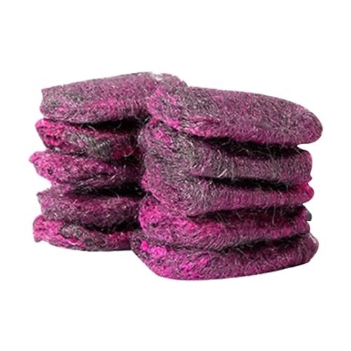 Lieawy Stahlwolle Seifenpads,Metall Scheuerschwamm mit Seife - 10 Stück Multifunktionaler Reiniger,Für Kochgeschirr Töpfe Pfannen Teller Schüsseln Ofen Glas Fliesen Lieawy Stahlwolle Seifenpads,Metall Scheuerschwamm mit Seife - 10 Stück Multifunktionaler Reiniger,Für Kochgeschirr Töpfe Pfannen Teller Schüsseln Ofen Glas Fliesen von Lieawy