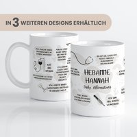 Individuelles Geschenk Hebamme, Personalisiert Mit Name, Geschenkideen Danke Schwangerschaftsbegleitung, Geburt von LiebeVerschenkenDE