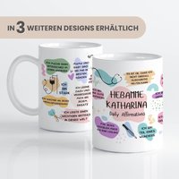 Personalisiertes Geschenk Hebamme, Personalisierte Tasse Mit Name, Geschenkidee Abschiedsgeschenk Geburt Danke von LiebeVerschenkenDE