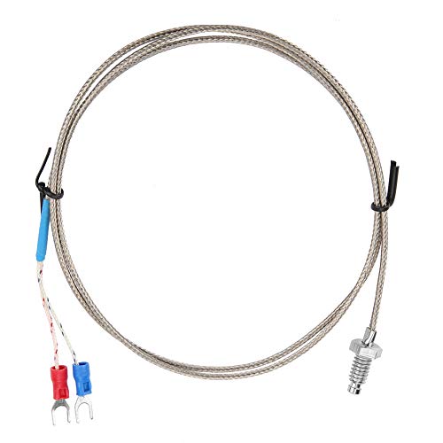 1-5M Länge Thermoelement Typ K Kabel M6 BSW Gewinde Temperaturmesssonde K Thermoelement Sensoren mit Großem Messbereich(1M) von LiebeWH