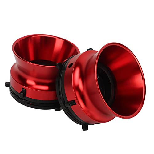 1 Paar Nab-Nabenadapter Universalladegerät aus Aluminiumlegierung (Rot) von LiebeWH