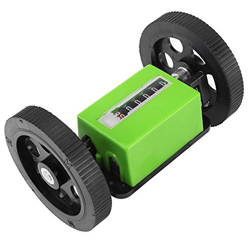 1 Stück JM316 Rollentyp Yard Counter Mechanische Länge Counter Meter Counter Rolling Wheel Green von LiebeWH