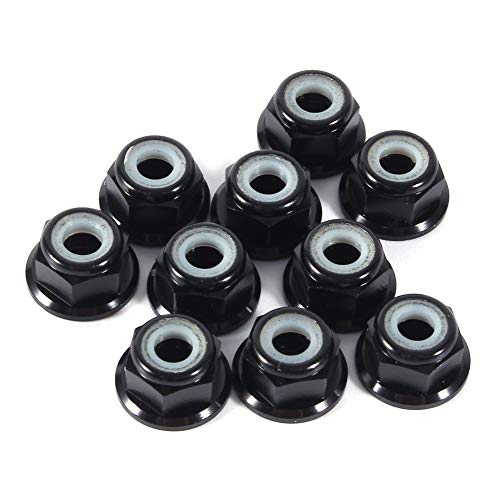 10 Stücke Selbstsichernde Muttern M4 Sechskantmuttern Flanschmutter Mutter CNC Aluminium Flansch Nylon Sicherungsmutter für Autofahrzeuge Motoradapterteile 10 Stücke Selbstsichernde Muttern M4 Sechskantmuttern Flanschmutter Mutter CNC Aluminium Flansch Nylon Sicherungsmutter für Autofahrzeuge Motoradapterteile von LiebeWH