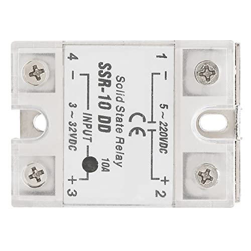 10A Solid-State-Computer 12V Sorry Solid-State-Relais DC, SSR-40DD Solid-State-Relais DC-DC-Komponenten Einplatinencomputer Relais Automatisiertes Steuerungszubehör für 10A Solid-State-Computer 12V Sorry Solid-State-Relais DC, SSR-40DD Solid-State-Relais DC-DC-Komponenten Einplatinencomputer Relais Automatisiertes Steuerungszubehör für von LiebeWH