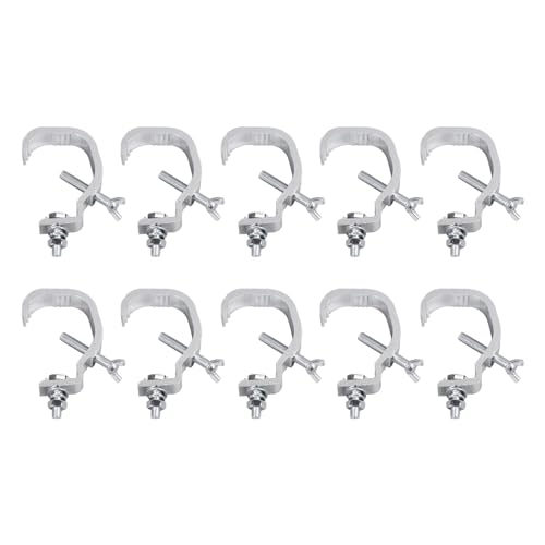 10PCS Bühne Licht Haken Aluminium Bühne Beleuchtung Klemme Breite Bühne Lichter Truss Klemme für Konzert von LiebeWH