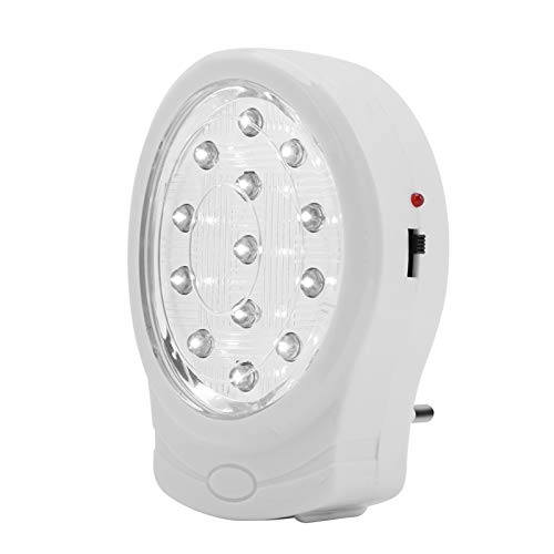 13 Wiederaufladbare LED-Notlichter für zu Hause für Stromausfall, Notlichter für Stromausfall, Notlicht, Automatische Stromausfall-Ausfalllampe (EU-Stecker) von LiebeWH