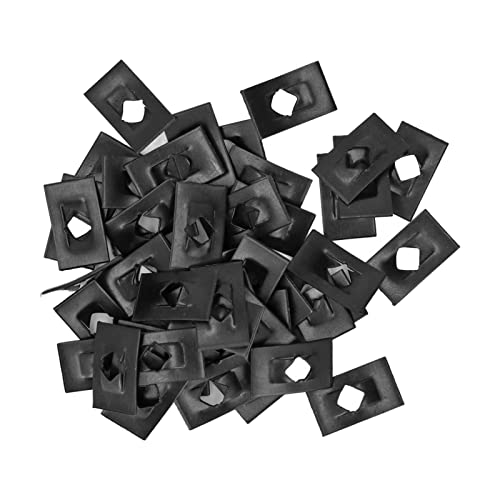 50 Stück Karbonstahlplatte Federmutter M4 Reed Einseitiger Clip Autowartungsteile für Stoßstange Kühlerschild Gabel 50 Stück Karbonstahlplatte Federmutter M4 Reed Einseitiger Clip Autowartungsteile für Stoßstange Kühlerschild Gabel von LiebeWH