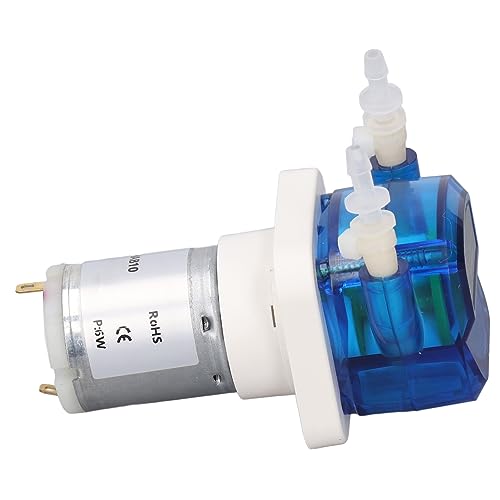 6 W 180 Ml Min Mini-Peristaltikpumpe Mikro-Peristaltikpumpe Kleine Selbstansaugende Pumpe für Industrielaboranalytik (24V) von LiebeWH