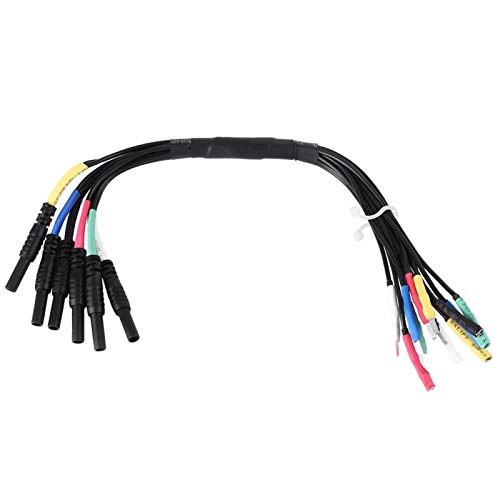 Breakout TestKabel, 6-Kanal Universal Breakout Kabel HT306 Testkabelsatz Autodiagnose Oszilliskop Multimeter Testkabel(schwarz) von LiebeWH