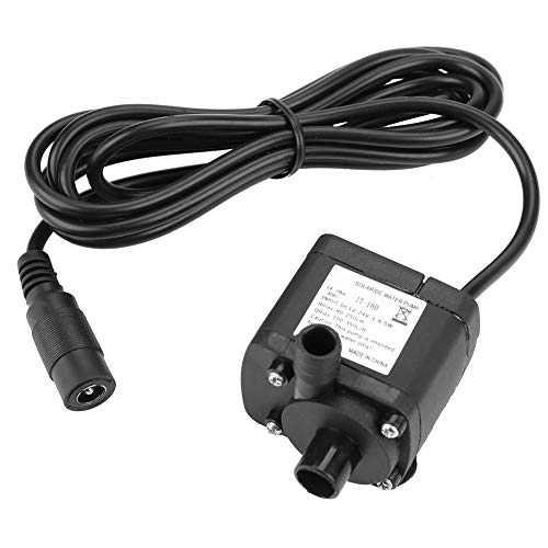 Bürstenlose Wasserpumpe DC 24V Wassertransferpumpe mit Dämpfendem Saugnapf für Solarwarmwasserbereiter-Aquarium von LiebeWH