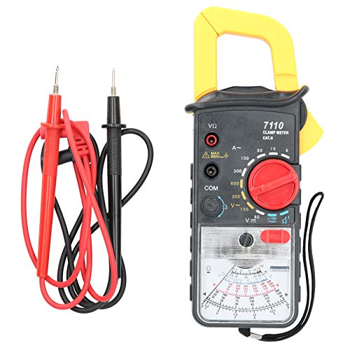 Clamp Meter, Clamp Multimeter, Genaues Handheld Analogspannungs-Stromprüfgerät Elektriker Messgerät 7110 mit hoher Messgenauigkeit, Breiter Anwendung und Qualitätssicherung von LiebeWH
