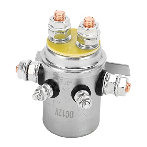 Windenrelais DC 12V 300A Hochleistungs Relais Kfz Starterrelais mit ABS-isoliertem Flammhemmendem Gehäuse Windenmagnetrelais für Car Auto Motorrad Truck von LiebeWH