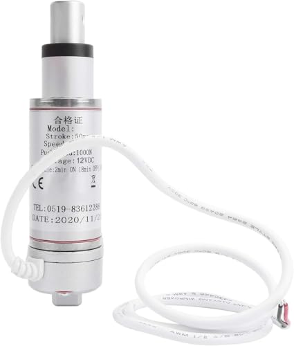 Elektrischer Linearantrieb Motor Hubzylinder Hebesystem Putter Elektrozylinder 100 Kg Last 50 mm Hub 12 mm/s DC Linearmotor(12VDC) von LiebeWH