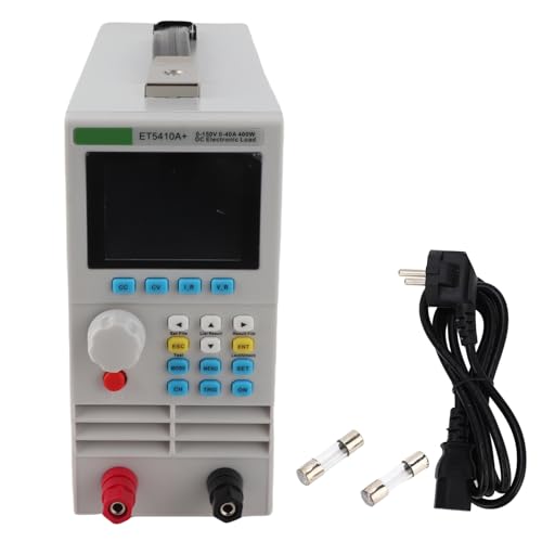 DC Elektronische Last ET5410 400W 0-150V 0-40A Programmierbarer Elektronischer Lasttester Einkanal für Ladegerät (EU Plug 220V) von LiebeWH